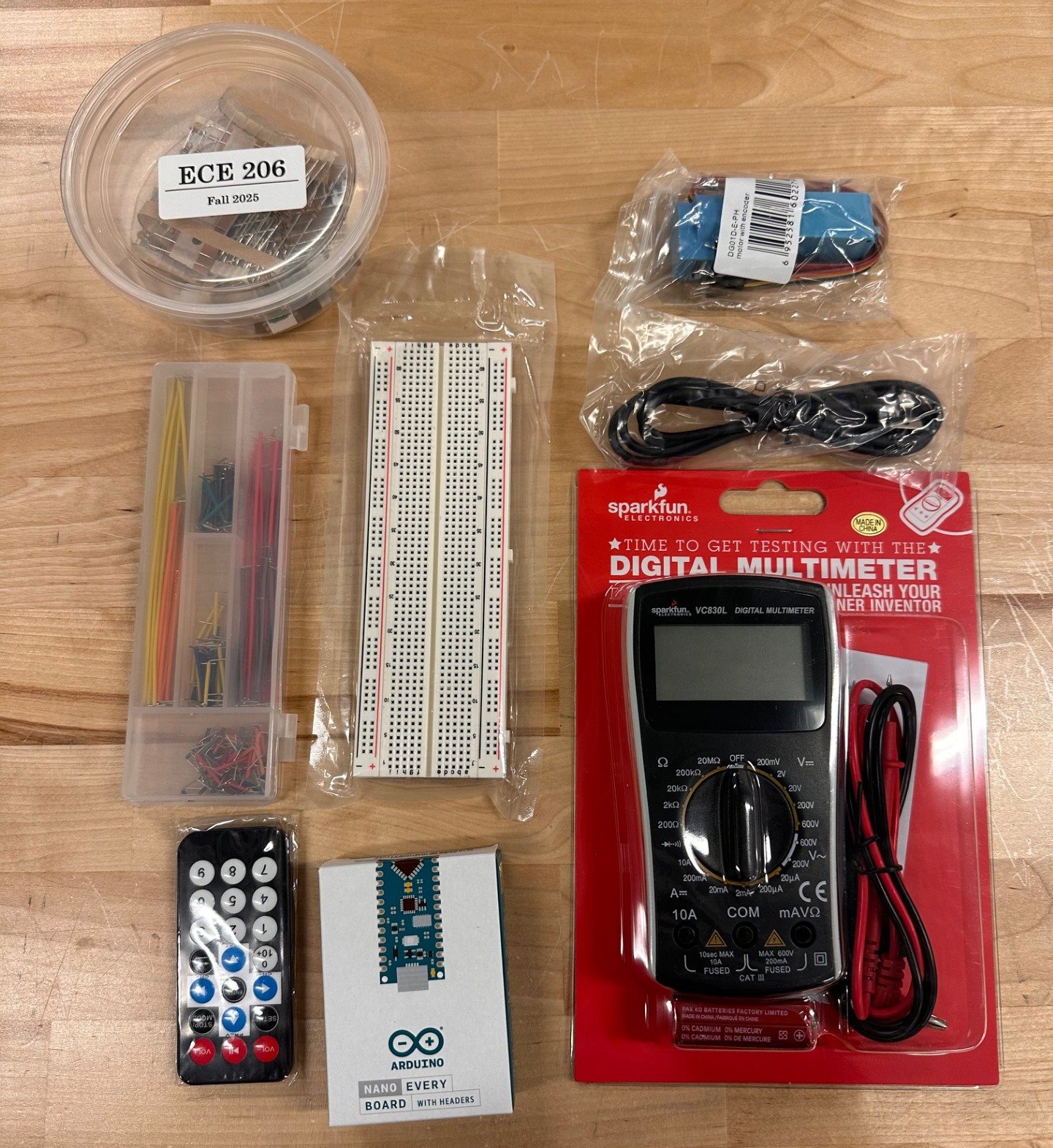 Lab Kits: ECE 206 | Electrical & Computer Engineering | Illinois