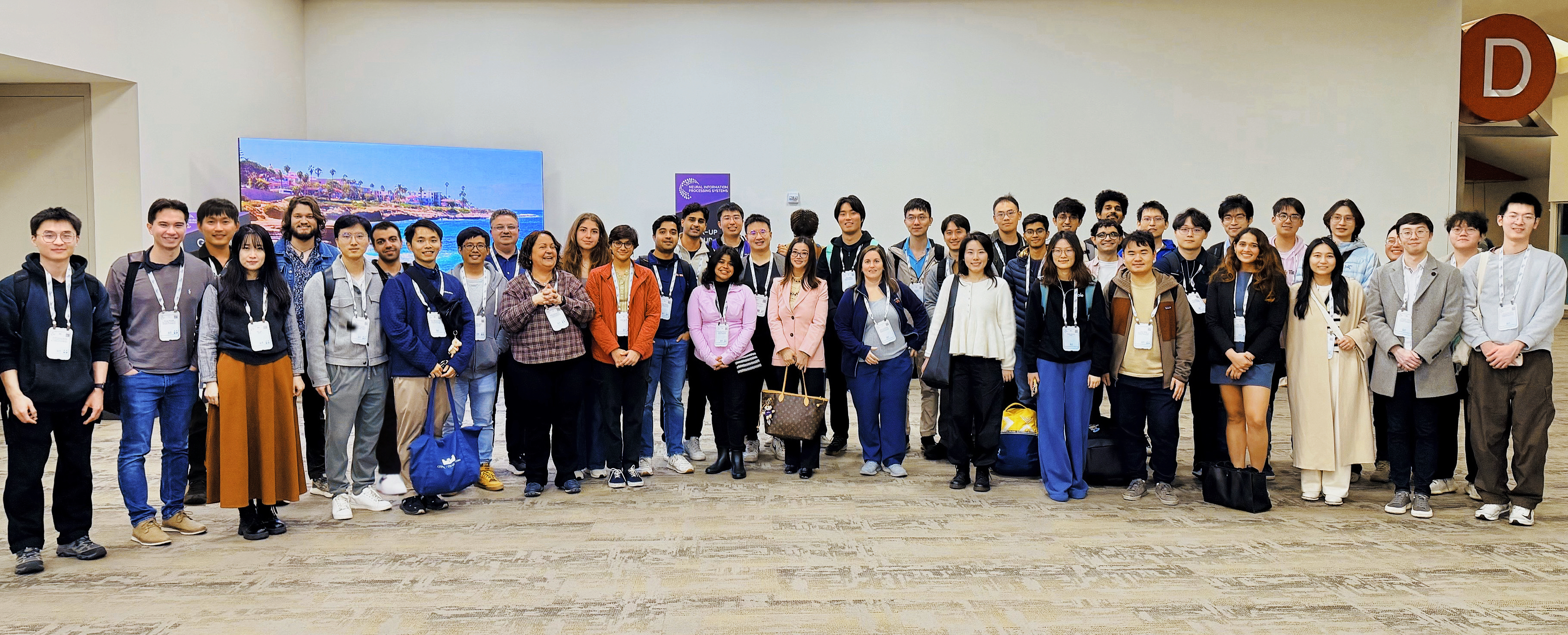 Group of Illinois presenters at NeurIPS 2025 Conference