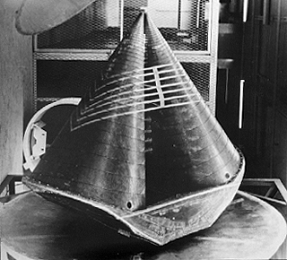 Array of two conical log-spiral antennas.