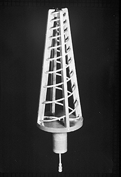 Conical log-spiral for University of Illinois radio telescope.