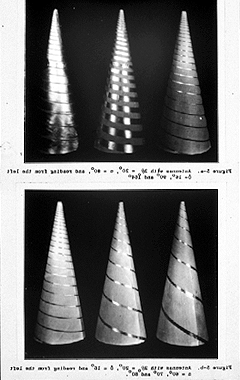 Conical log-spiral antenna.