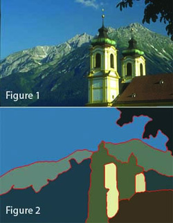 Illinois students won the award for breakthroughs in image segmentation, the task of breaking up an image into regions that are perceptually meaningful to humans.
