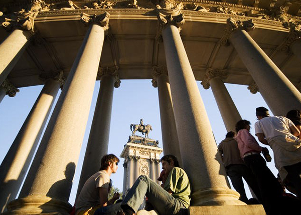 El Parque del Buen Retiro in Madrid. (Photo courtesy of Universidad Pontificia Comillas.)