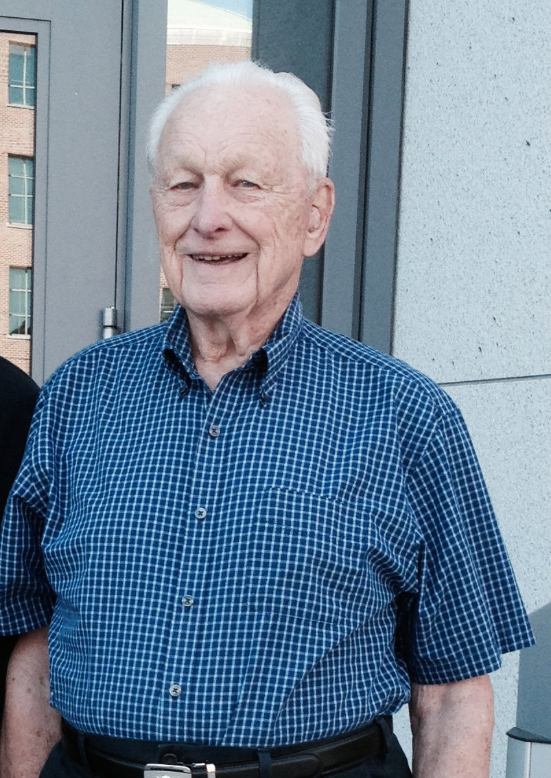 Johnson visited the new ECE Building on Sept. 26, 2014. 