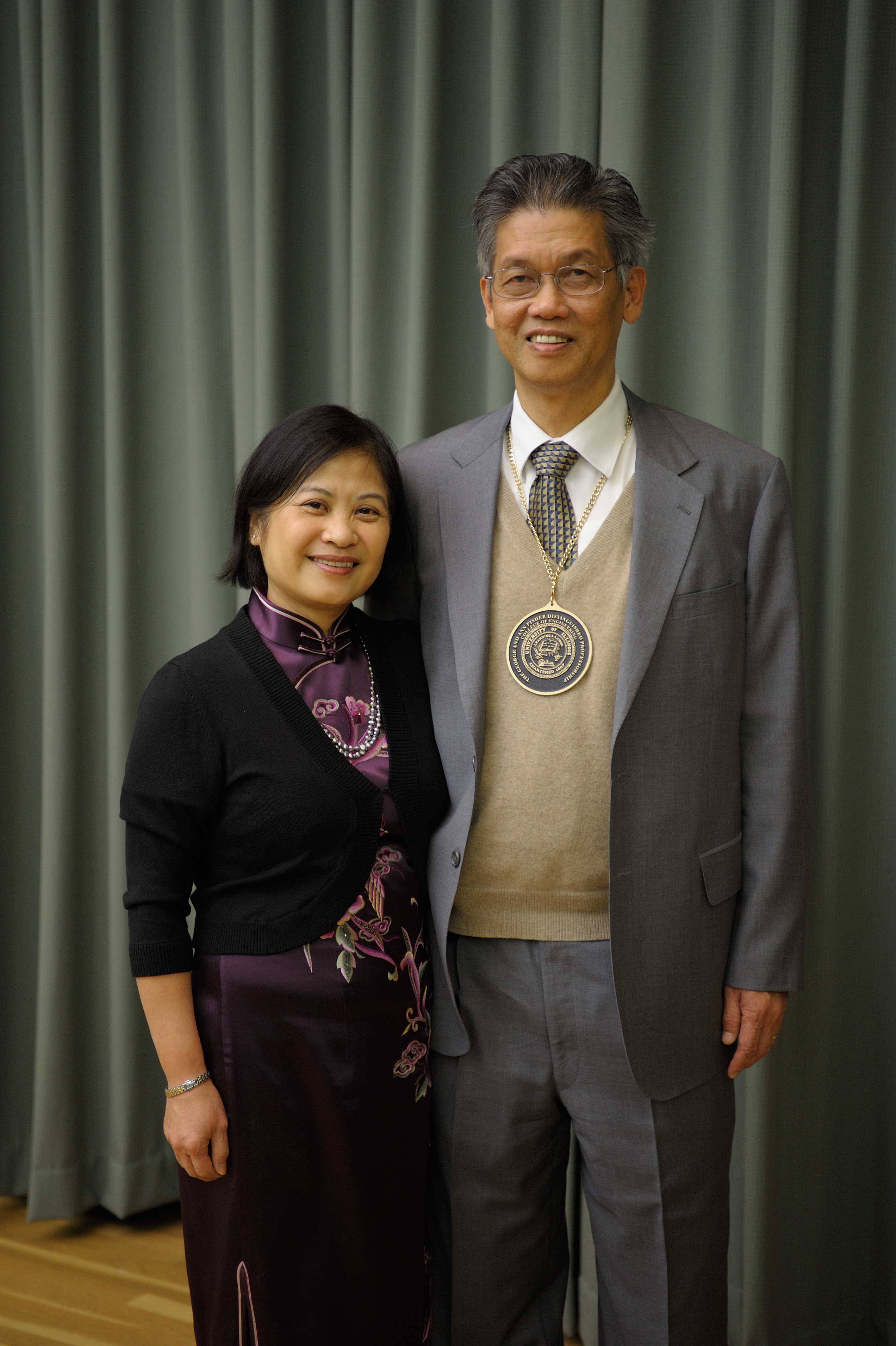 Weng Chew and his wife Chew Chin Phua. 