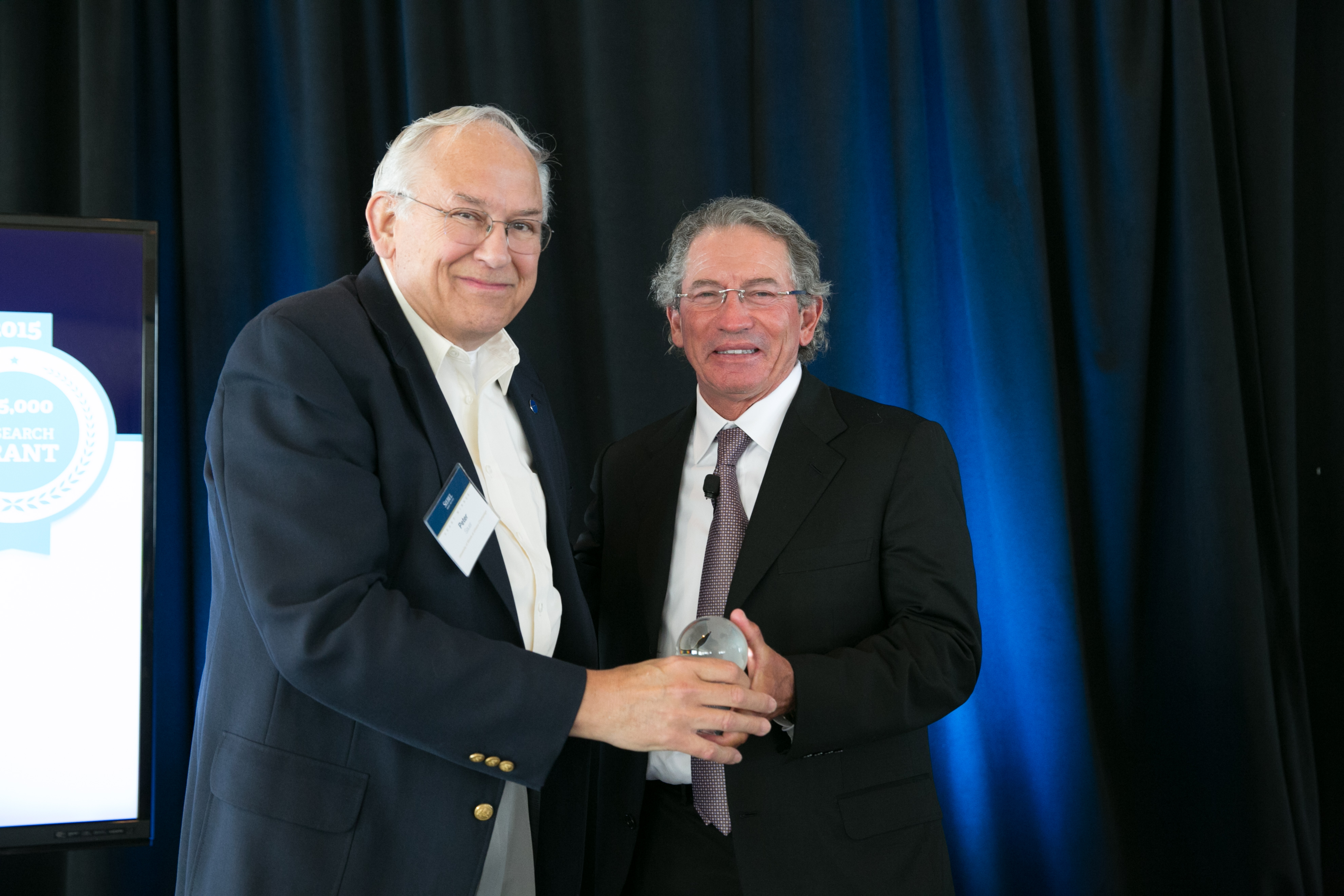 Peter W. Sauer with Thomas Siebel