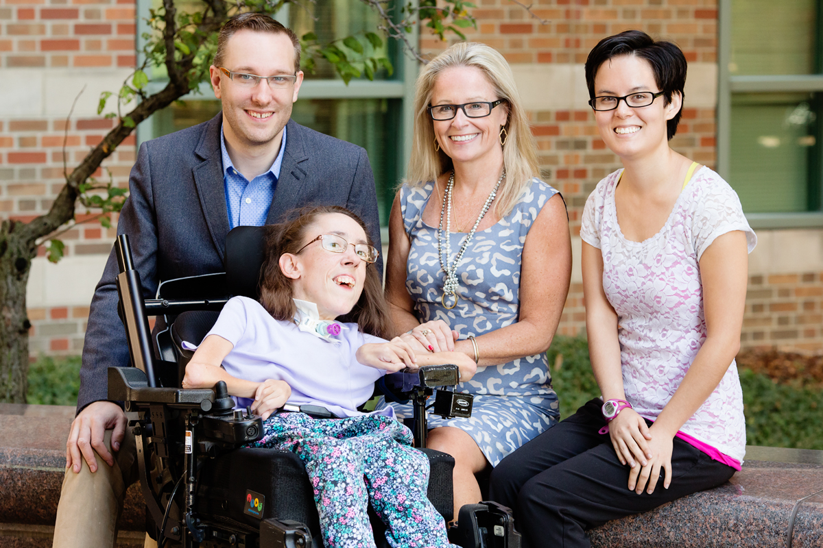 From left to right: Skot Wiedmann, Alexis Wernsing, Deana McDonagh, and Rachel Graddy. 