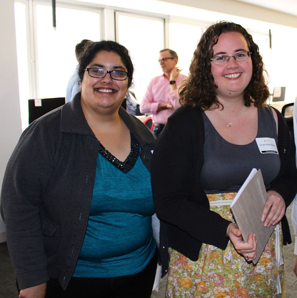 Seema Ullal (left) and Sarah Muenzinger (right)