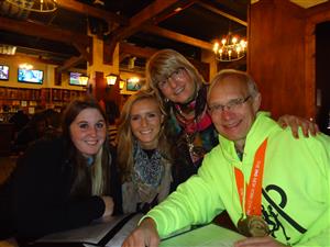 An avid runner, John Thode (right) often discussed entrepreneurial ideas with TEC director and fellow runner Andy Singer around road races.