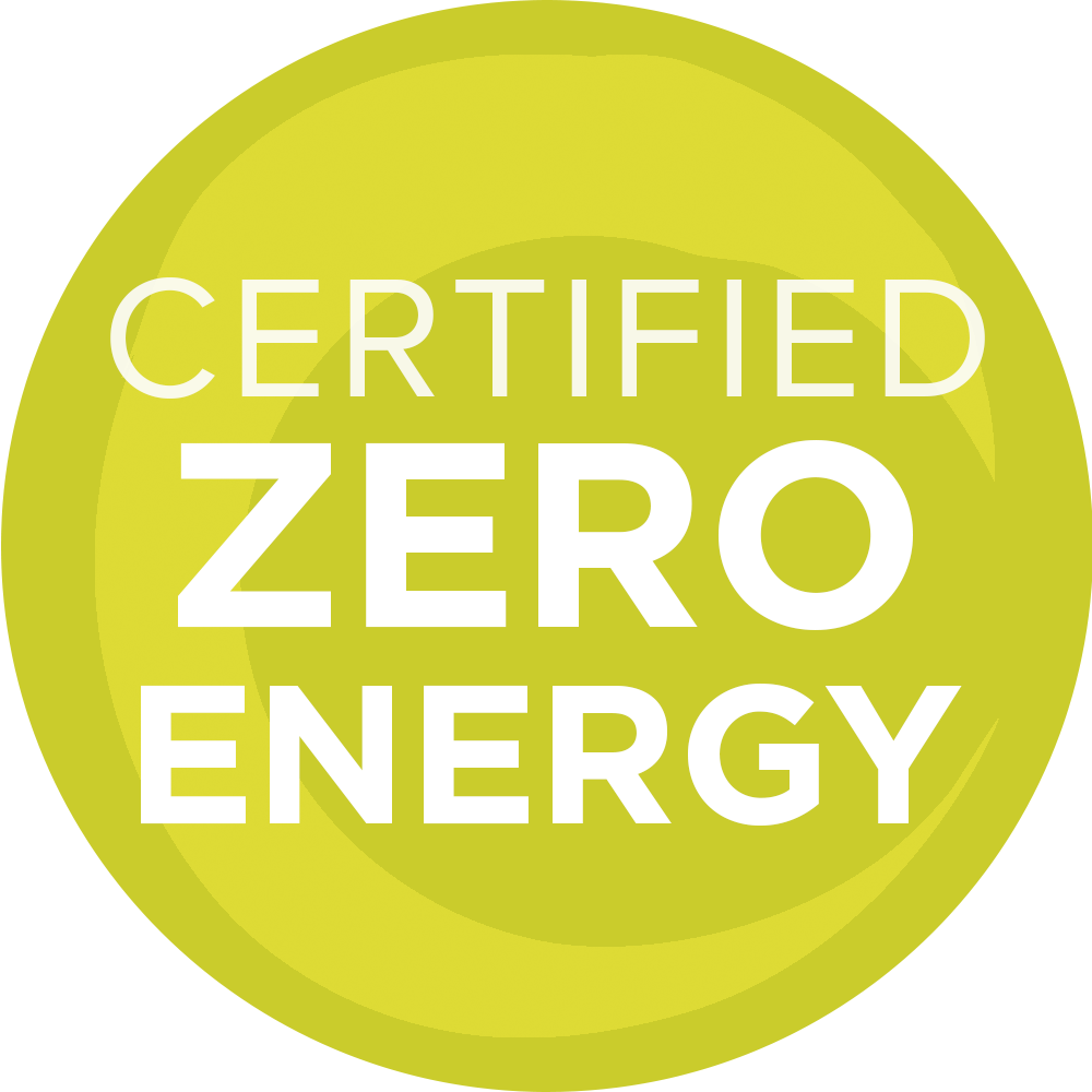 Graphic: Zero Energy Certification badge