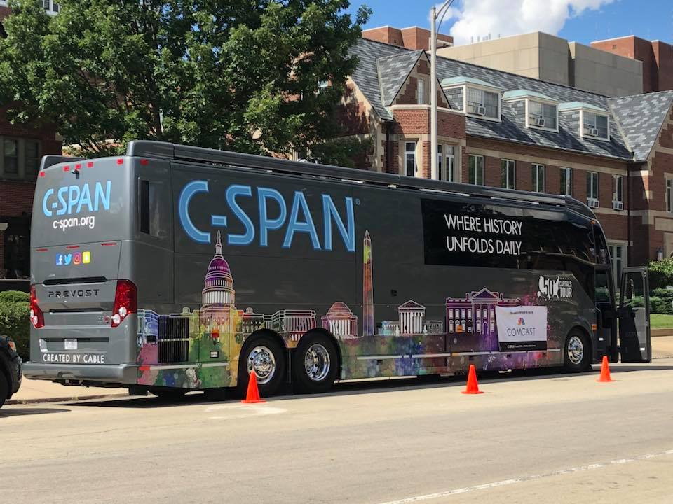 The C-SPAN Bus [cr][lf]Photo credit: College of Media