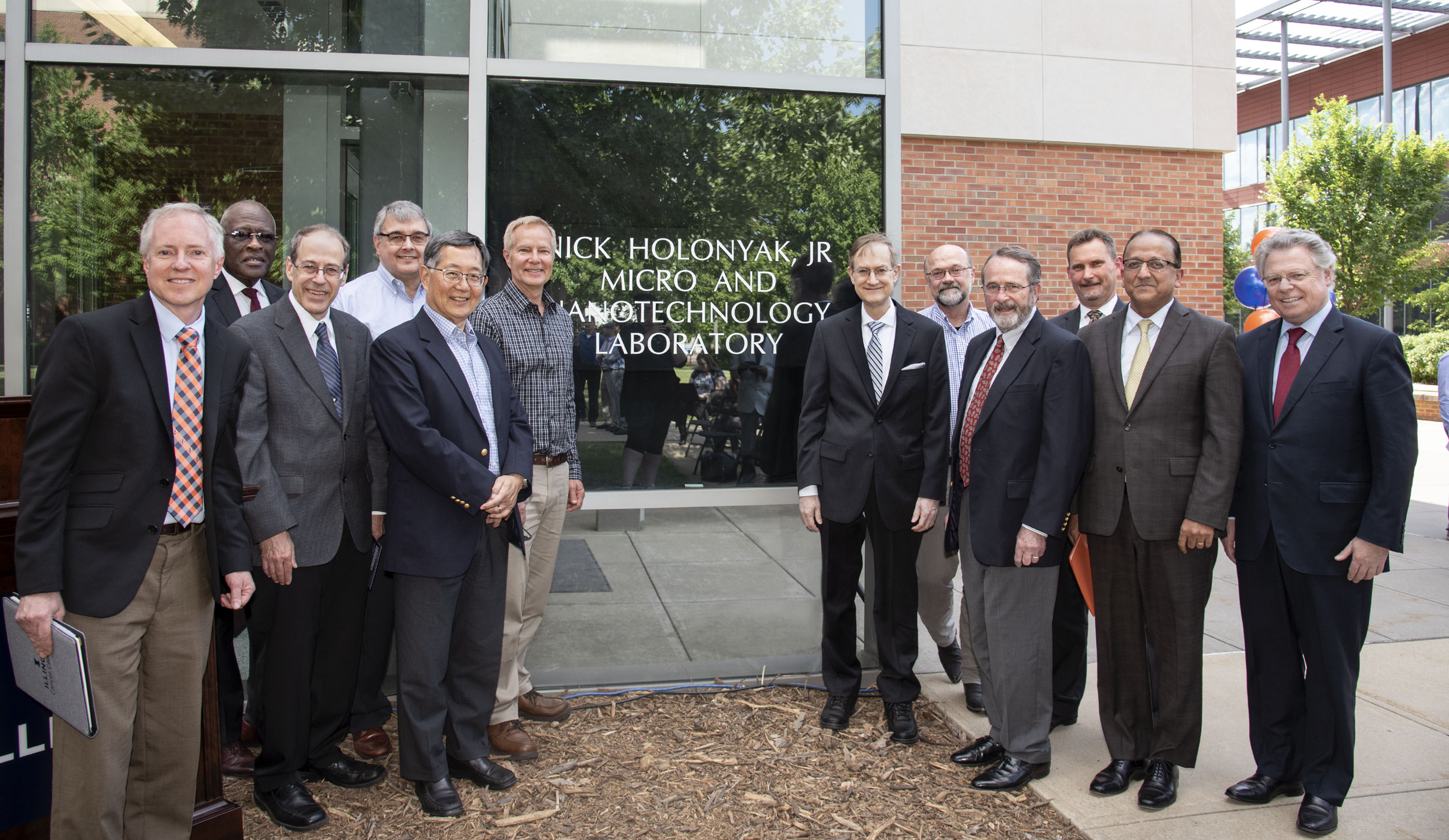 The newly renamed Nick Holonyak, Jr. Micro and Nanotechnology Laboratory