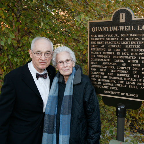 Nick Holonyak, Jr. &amp; Kay Holonyak